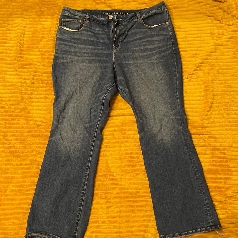 American Eagle Bootcut Denim Jeans size 20Short